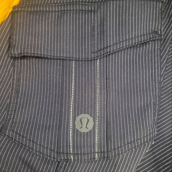 Lululemon Men’s Hybrid Striped Shorts Size 40 – Athletic Casual Performance A84 - Picture 5 of 8